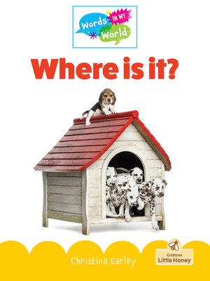 cover image of Where is it?